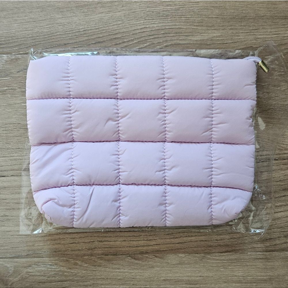 Tarte Puffy Makeup Bag in Purple